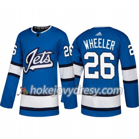 Pánské Hokejový Dres Winnipeg Jets Blake Wheeler 26 Alternate 2018-2019 Adidas Authentic